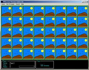 PROcessu Memory Game Screenshot